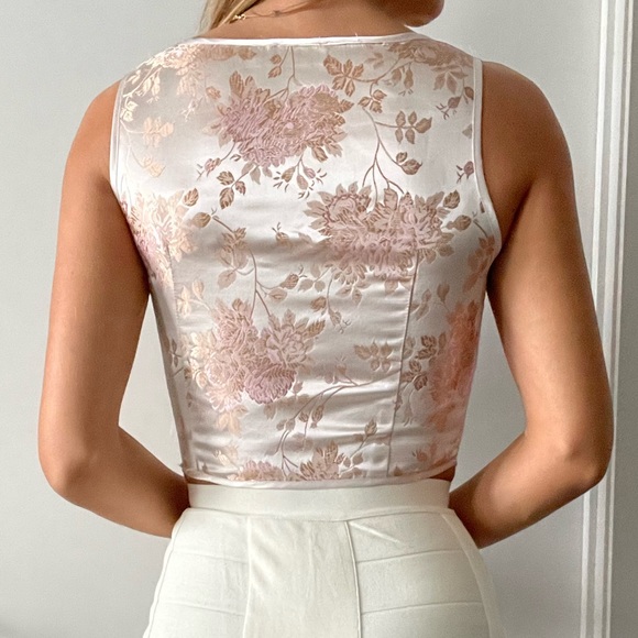 Satin PrettyLittleThing Bustier - Picture 3 of 4